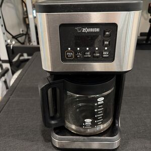 Zojirushi EC-ESC120 Filter Coffee Machine Glass Carafe Digital Controls 12 Cups